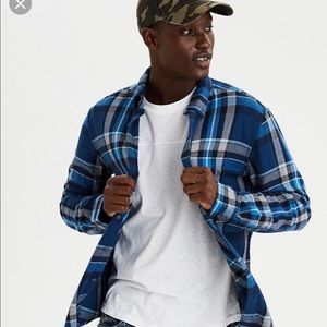 Blue flannel from American Eagle